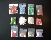 mix of beads,sequins. lot of beads,sequins. loose beads,sequins