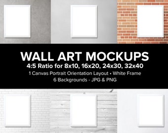 4 5 Ratio Mockup Etsy