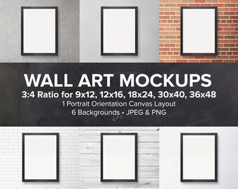 Jpeg Frame Mockup Etsy
