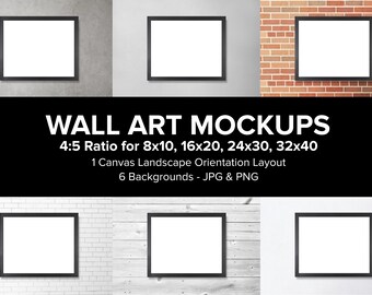 4 5 Ratio Mockup Etsy