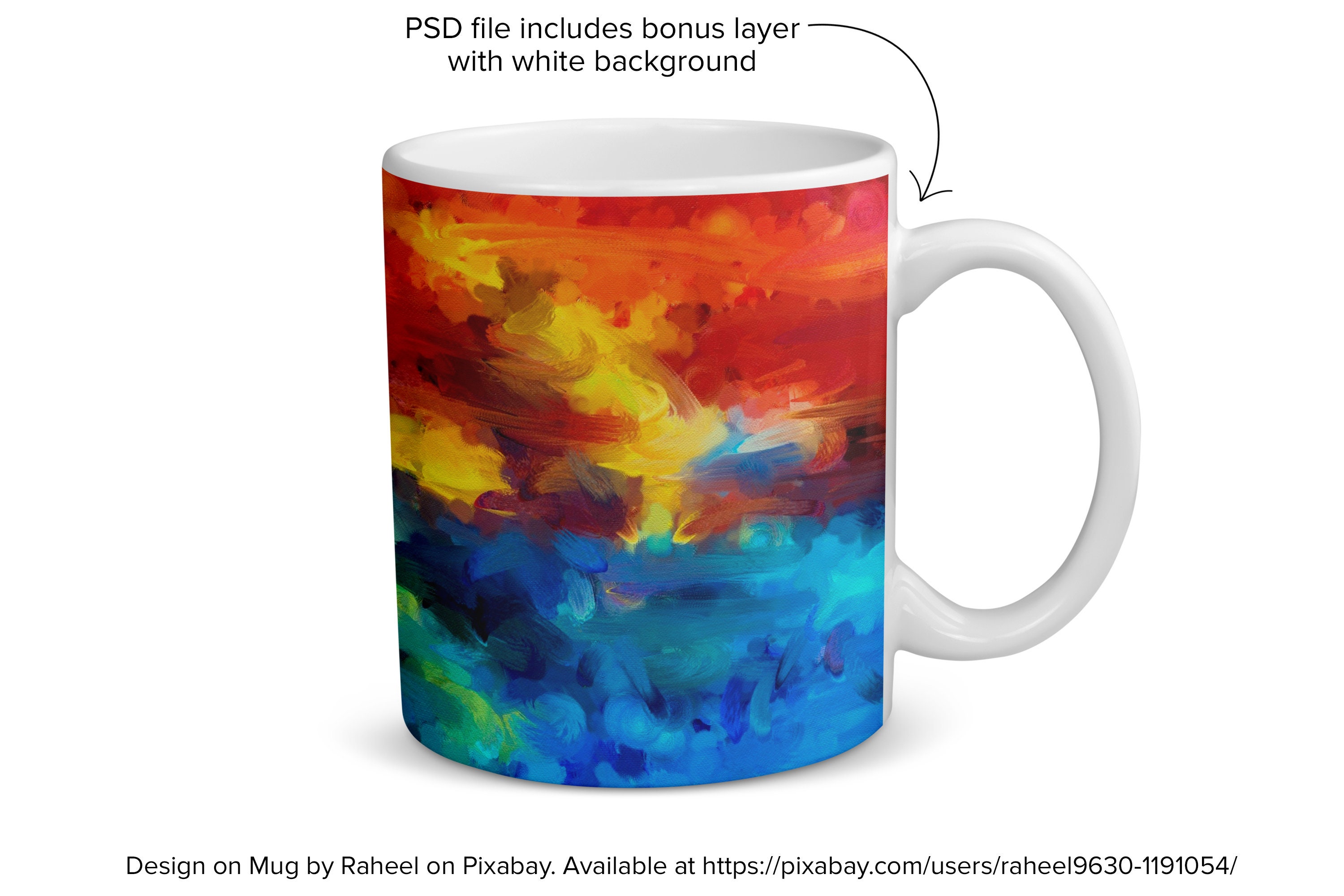 Download Smart PSD Mug Mockup 11 oz. Mug Mockup Outdoor Change Mug | Etsy