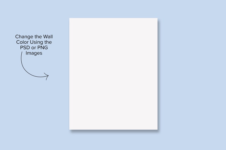 1114 Ratio CANVAS MOCKUP Psd Wall Art Mockup for 11x14 Etsy