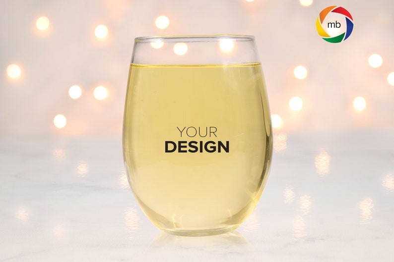 Download WINE GLASS MOCKUP Stemless Wineglass Mockup Wine Glass | Etsy
