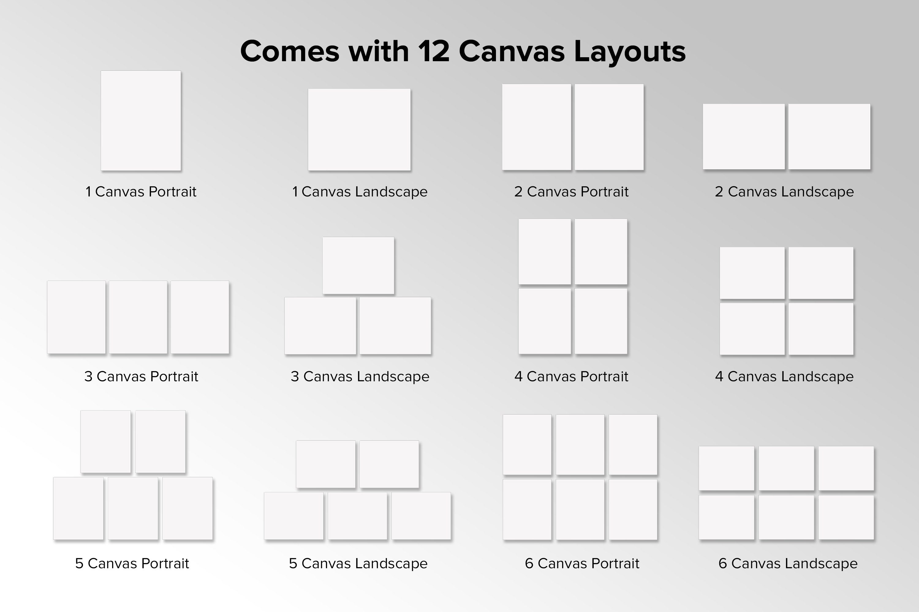 Square Canvas Layouts 5