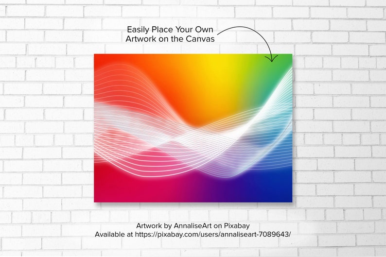 Download 3:4 Ratio CANVAS MOCKUP BUNDLE Psd Wall Art Mockup for 9x12 | Etsy