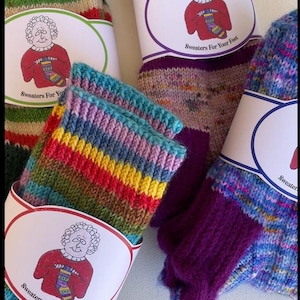 Labels and Wrappers for Socks