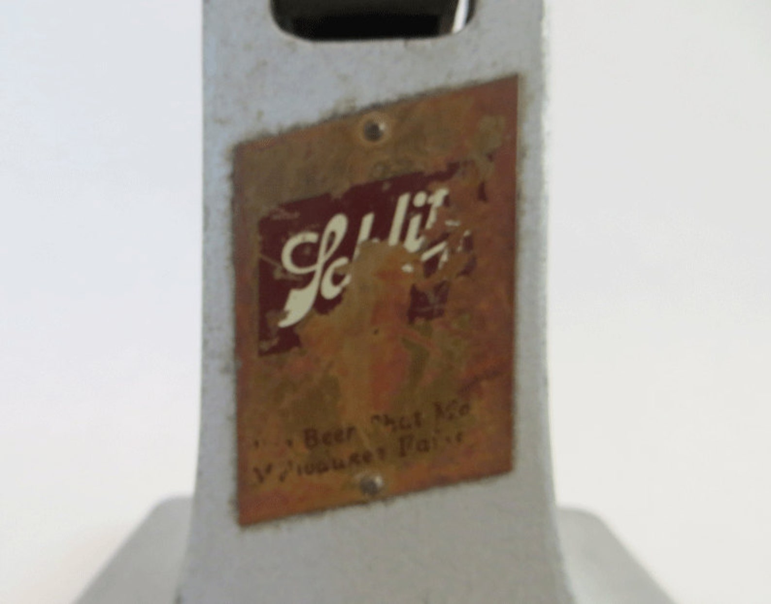 Vintage beer can opener vintage bar supplies Schlitz flat Etsy