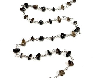 Adult Natural Gemstone Mask Chain.