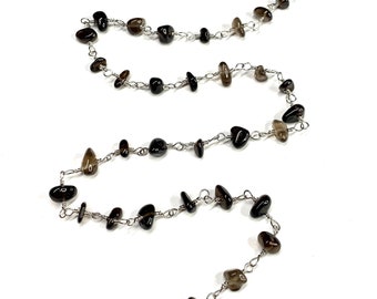 Adult Natural Gemstone Mask Chain.