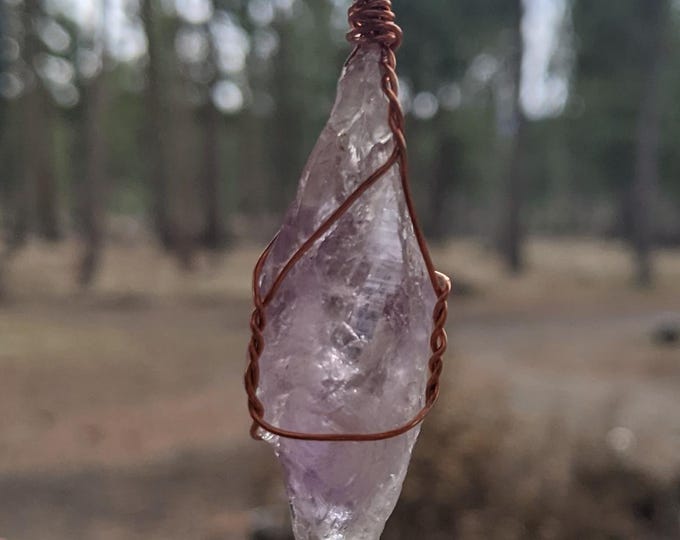 Raw, rough all natural amethyst pendant, raw amethyst necklace, raw amethyst crystal pendant, amethyst crystal necklace, amethyst jewelry