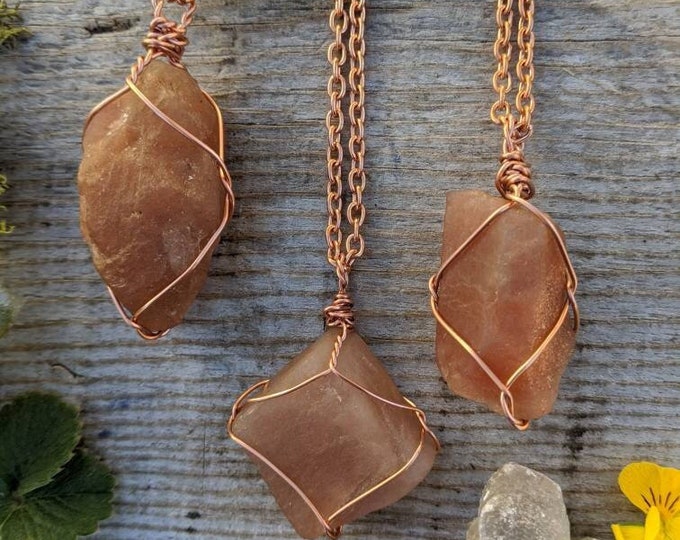 EXTRA LARGE Sunstone pendant, rainbow sunstone necklace, raw rough sunstone crystal pendant, rainbow flash sunstone crystal necklace, raw su