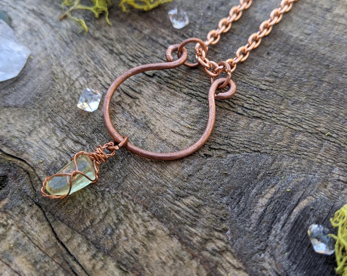 brain teaser ring holder necklace, custom crystal ring holder, ring hook necklace, functional jewelry, functional necklace, custom pendant