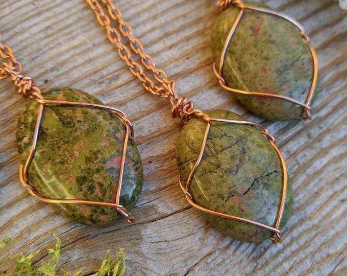 Unikite crystal pendant, unikite jasper pendant, unikite pendant, unikite necklace, unikite stone, high quality unikite, nastural unikite