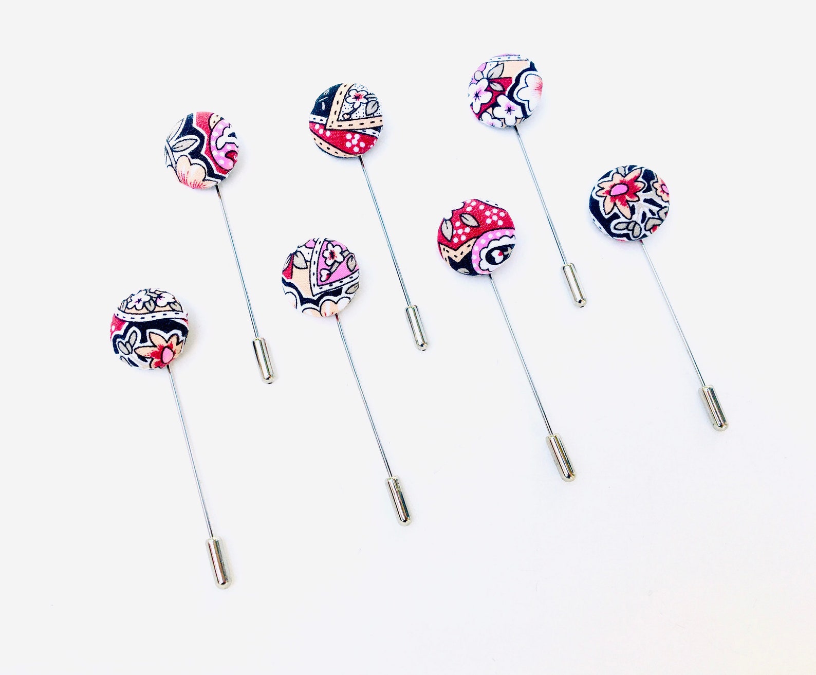 Mens Lapel Pin, Lapel Pin, Button Lapel Pin, Mens Suit Pin, Boutonnière