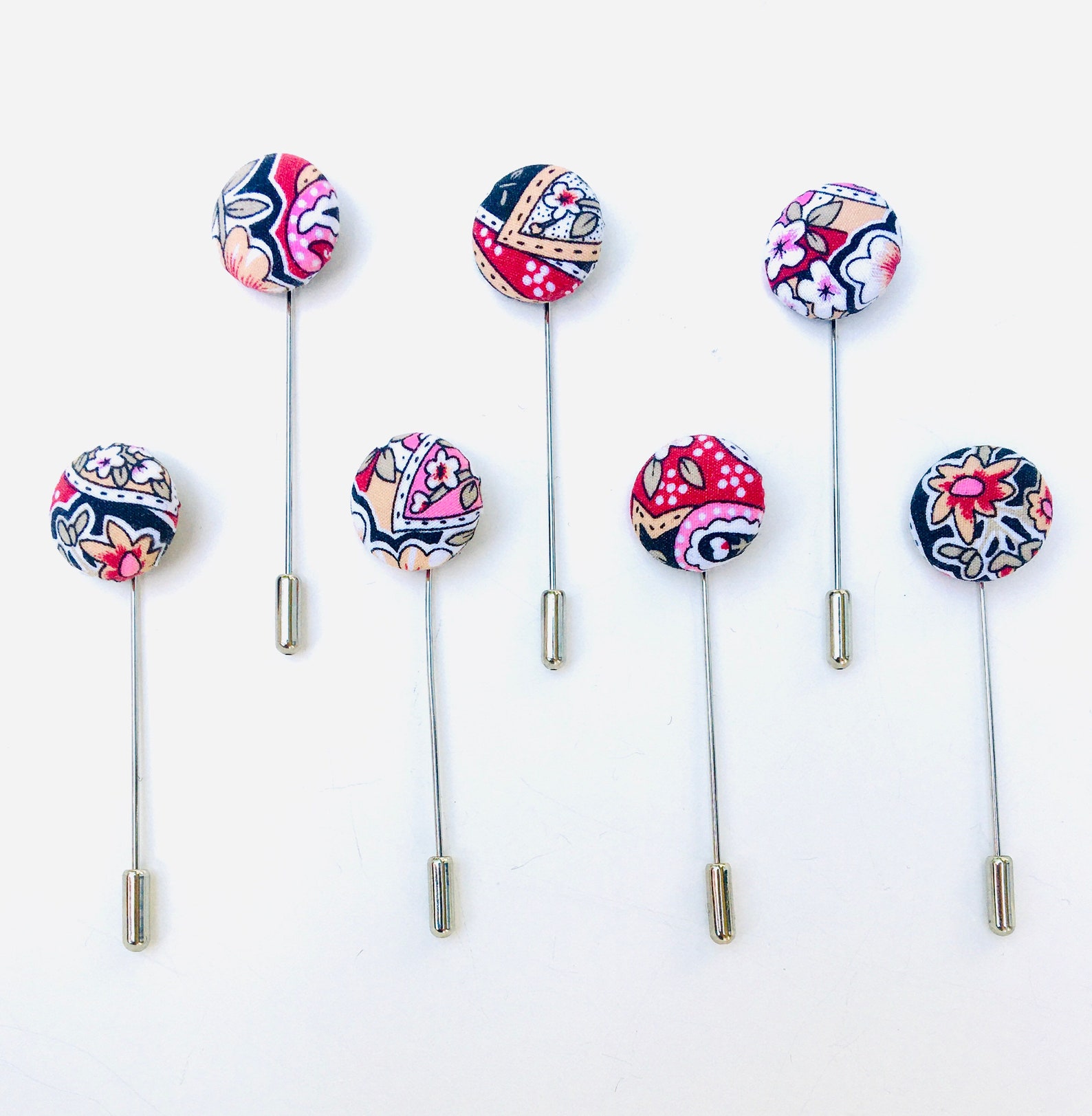 Mens Lapel Pin, Lapel Pin, Button Lapel Pin, Mens Suit Pin, Boutonnière