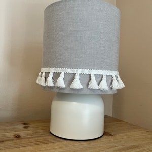 Decorative Lamp . Desk Lamp . Table Lamp . Nightstand Lamp . Boho Lamp Shade . Boho Decor