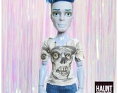 Monster Doll Haunt Couture quot Boy 39 s Zombie Tee quot high fashion dress fierce Gore Halloween Skull