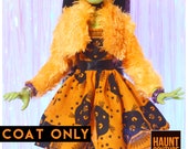 Monster Doll Haunt Couture quot Witching Hour Fur Coat quot high fashion doll clothes Casta Fierce Witch Halloween