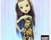 Monster Doll Haunt Couture quot Electro-Pop Frankenstein quot high fashion doll clothes Frankenstein Neon Halloween