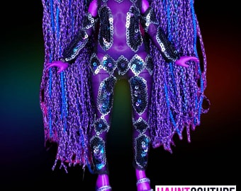 Haunt Couture Doll Clothes: "Cosmic Queen" dress high fashion dress clothes | Colors | Glam