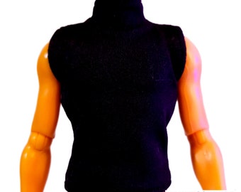 Haunt Couture Doll Clothes: &quot;Black Turtleneck Tank&quot; dress high fashion dress clothes | Colors | Glam