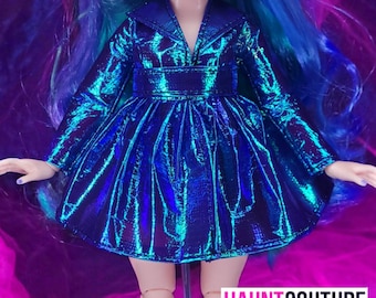 Haunt Couture Doll "Rained Out OIL SLICK" high fashion dress fierce | Pink | Glam | Winter |