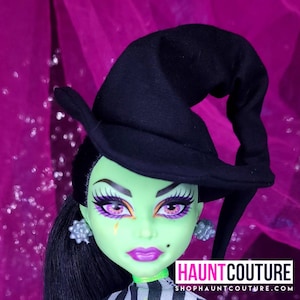 Haunt Couture Doll Clothes: "Witch Hat" dress high fashion dress clothes | Goth | Halloween