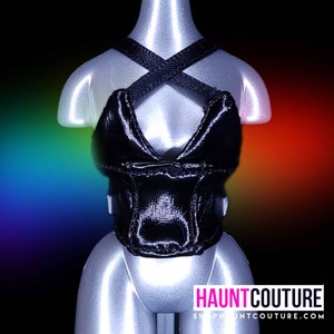 Haunt Couture Doll Clothes: "Purr Black Top" dress high fashion dress clothes | Colors | Glam