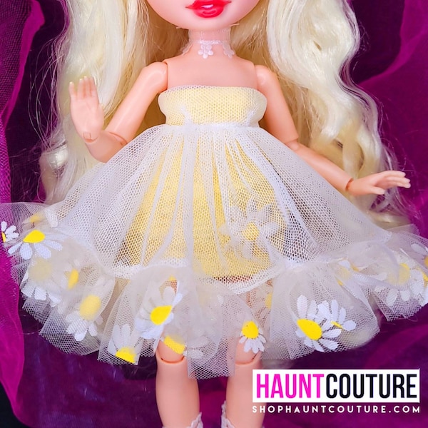 Haunt Couture Doll Clothes: "Daised" dress high fashion dress clothes | Glam Style
