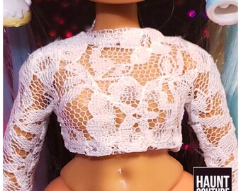 Haunt Couture Doll Clothes: "Candycoated Lace Top" dress high winter fashion dress clothes | Popstar | Winter | Kawaii