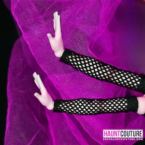 Haunt Couture Doll Clothes: "Coffin Date sleeves" dress high fashion dress clothes | Colors |