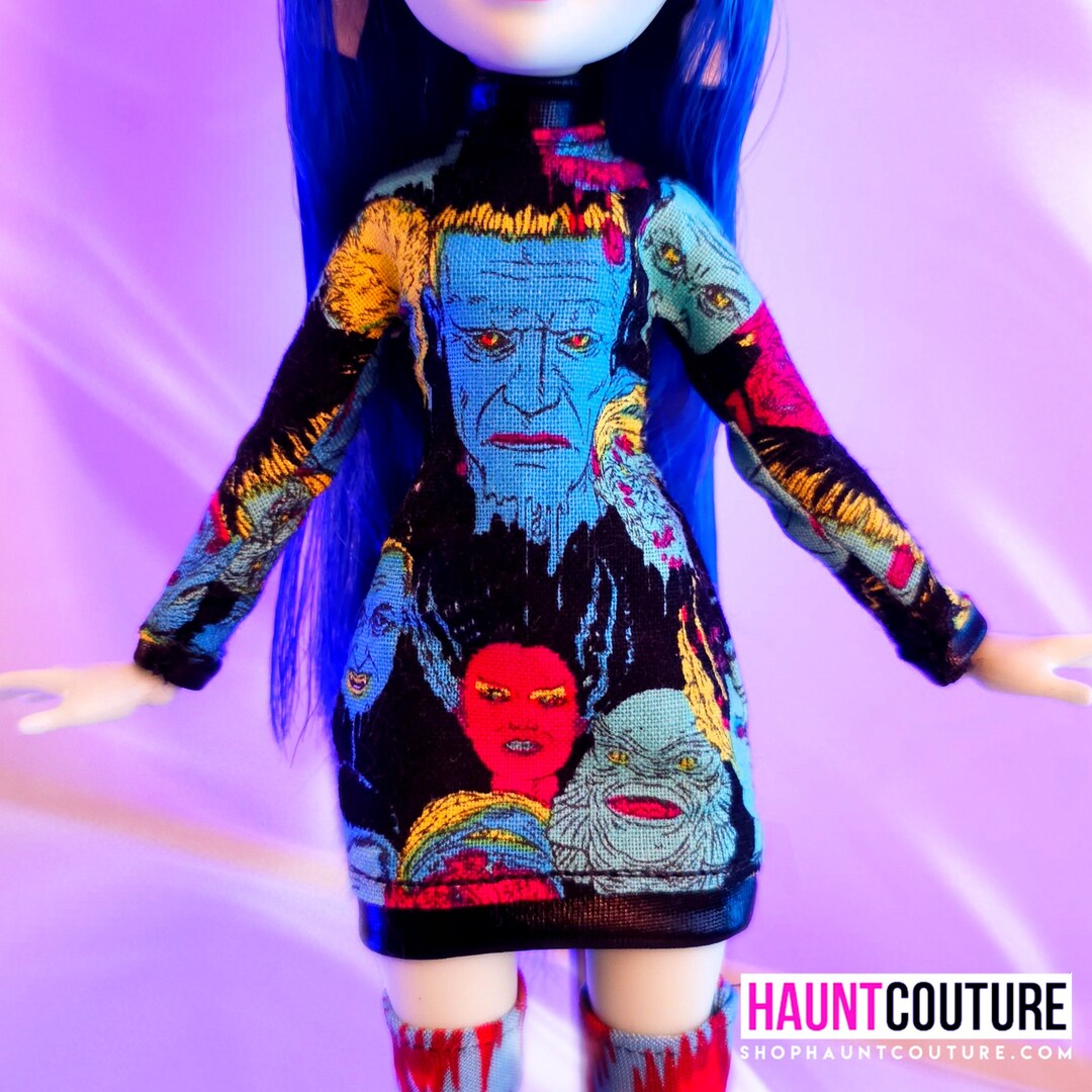 Haunt Couture Doll Clothes horror Icons Dress Etsy