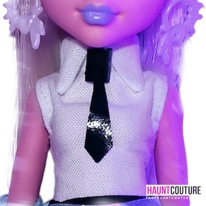 Haunt Couture Doll Clothes: "School Ghoul Top" dress high fashion dress clothes | Colors | Monster