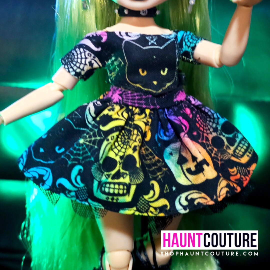 Haunt Couture Doll Clothes horror Icons Dress Dress High Fashion Dress