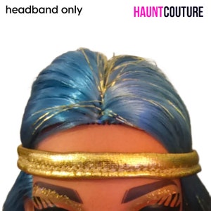 Haunt Couture Doll Clothes: "Gold Headband" dress high fashion dress clothes | Colors | Glam