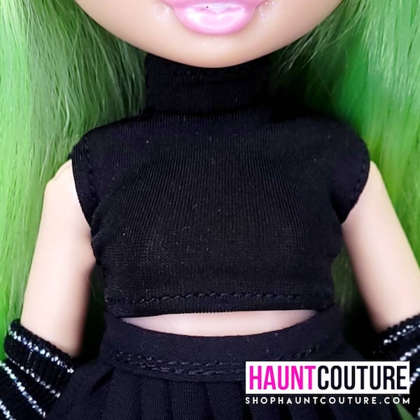 Haunt Couture Doll Clothes: "Coven Girl Top" dress high fashion dress clothes | Trendy | Halloween