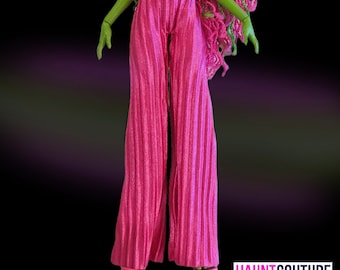 Haunt Couture Doll Clothes: "Petal Power Pants" dress high fashion dress clothes | Colors | Monster