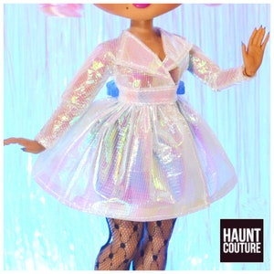 Haunt Couture Doll "Rained Out PEARL" high fashion dress fierce | Pink | Glam | Winter |
