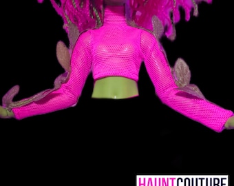 Haunt Couture Doll Clothes: "Plant Power Top" dress high fashion dress clothes | Colors | Monster
