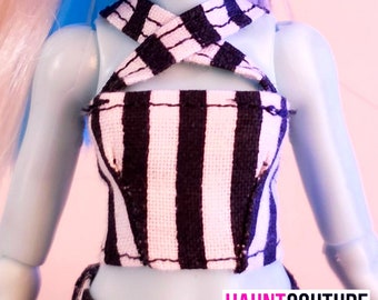 Haunt Couture Puppenkleidung: "Dies ist Halloween Top" Kleid High-Fashion-Kleid Kleidung | Farben | Gruselig