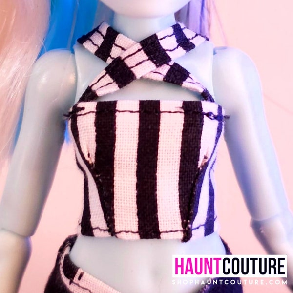 Haunt Couture Doll Clothes: "This is Halloween Top" dress high fashion dress clothes | Colors | Spooky