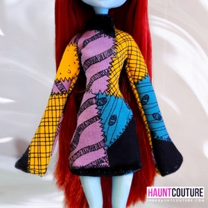 Haunt Couture Doll Clothes: "Rag Doll Dress" dress high fashion dress clothes | Colors | Nightmare