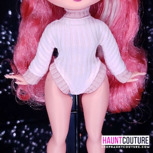 Haunt Couture Doll Clothes: "Comfy Cozy Bodysuit" dress high fashion dress clothes | Christmas | Winter |