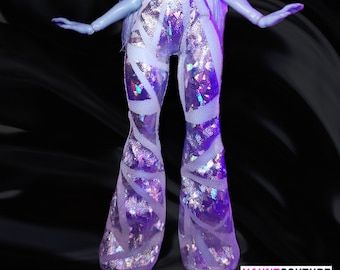 Haunt Couture Doll Clothes: "Yeti To Wear pants" dress high fashion dress clothes | Colors |