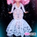Haunt Couture Doll Clothes: 'Obsessed' dress high winter fashion dress clothes | Popstar | Disco