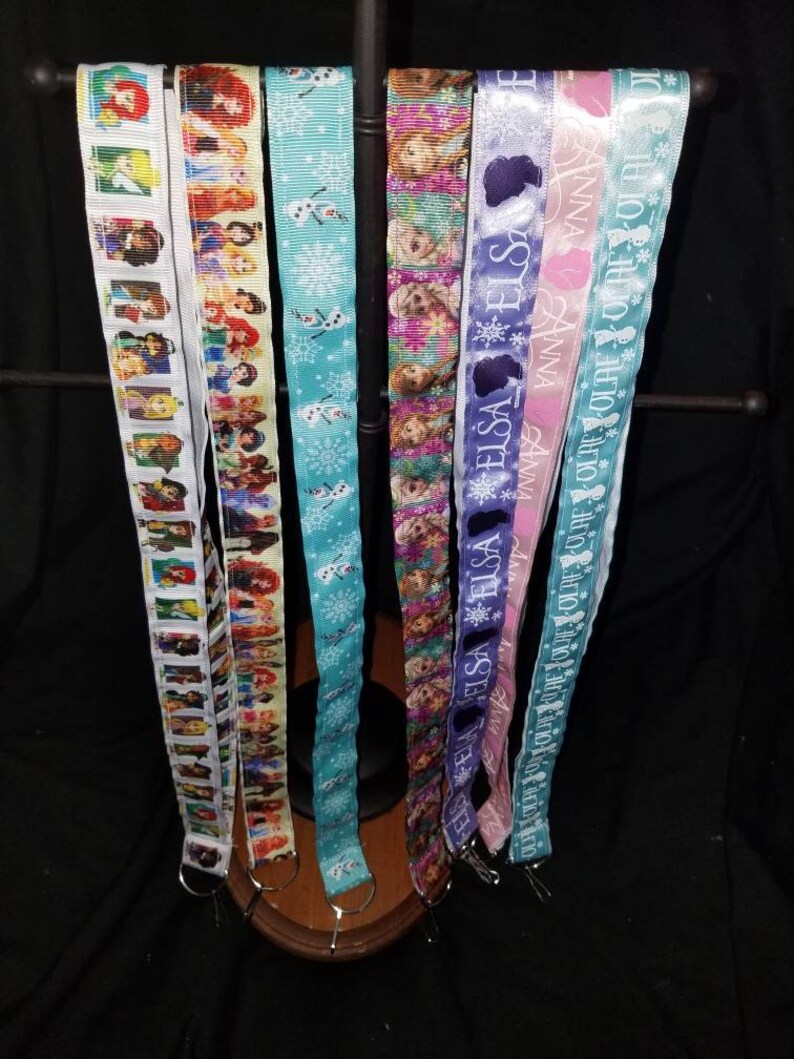 Disney Princess Lanyards Etsy