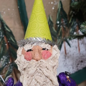 Wizard Santa is a large , jointed  Santa.