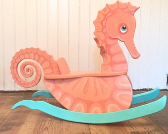 seahorse rocking horse