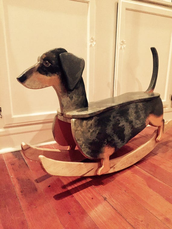 dachshund rocking horse
