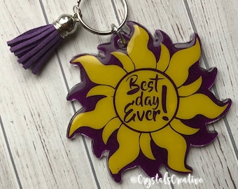 Best Day Ever! Keychain bag charm